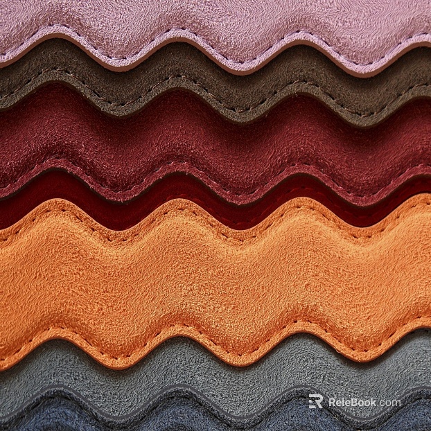 Patterned leather texture