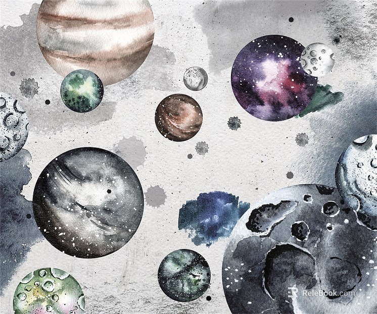 cartoon painting texture