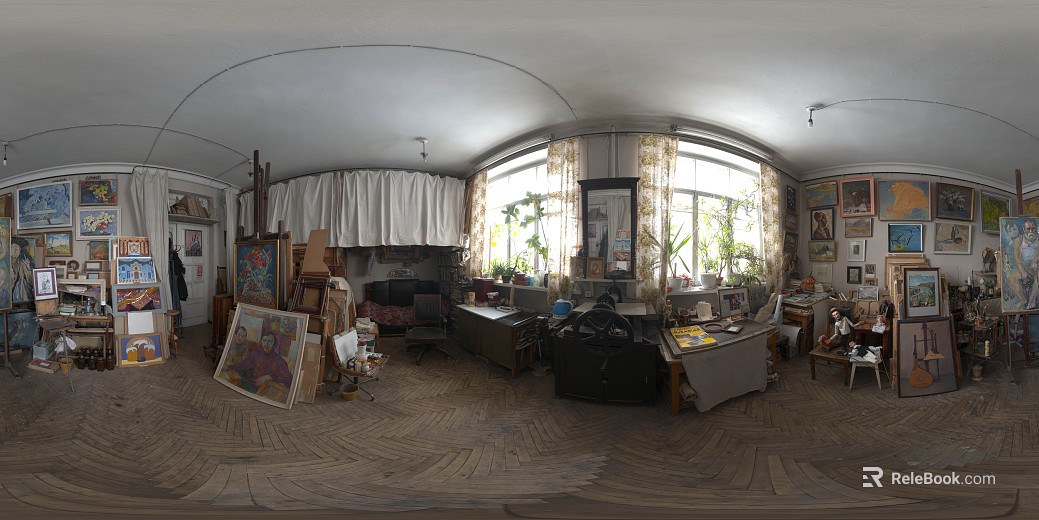 Modern Studio Day HDR texture