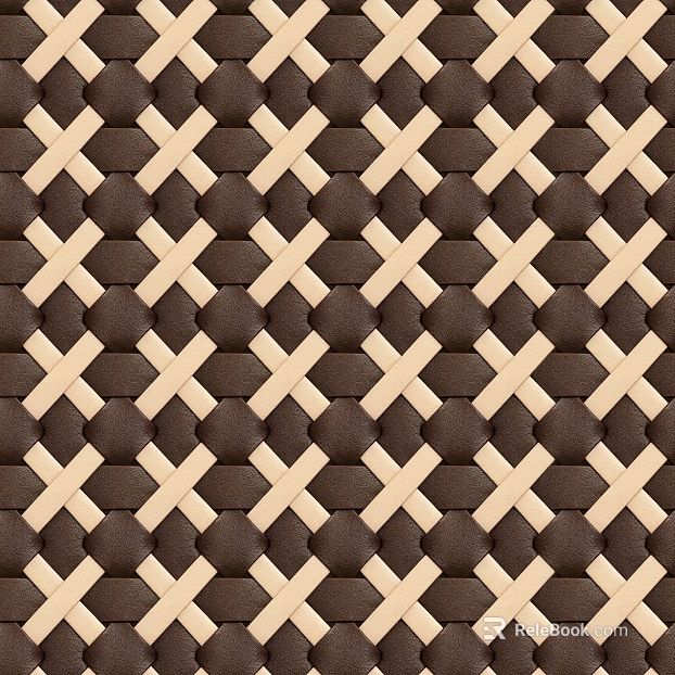 Woven leather texture