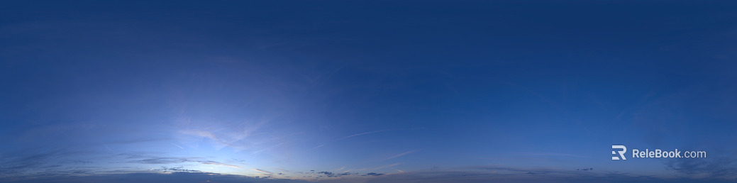 blue sky hdr texture