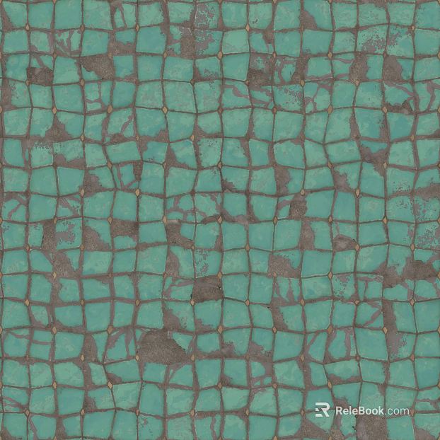 turquoise ceramic mosaic kitchen and bathroom wall tiles texture