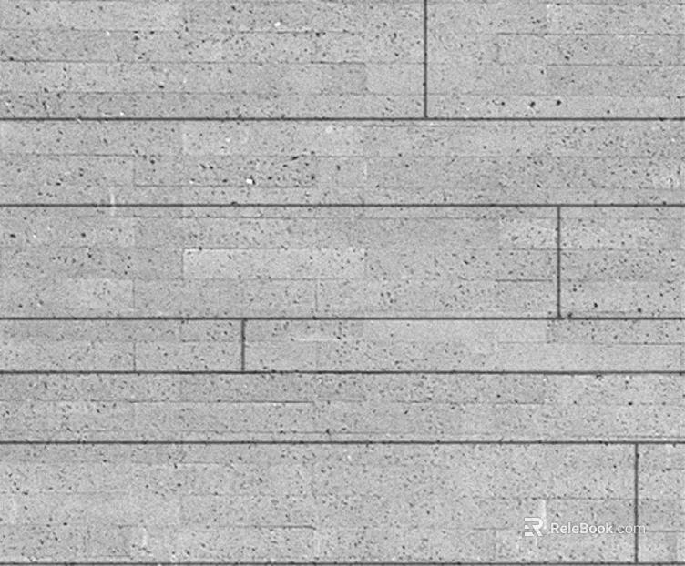 Brick wall gray exterior wall strip brick texture