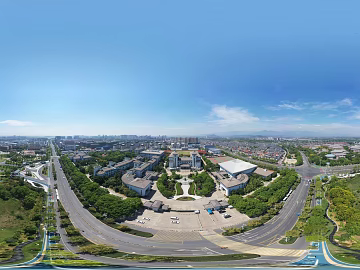 HDR urban ecological greening panorama texture (ID:ffach048203)
