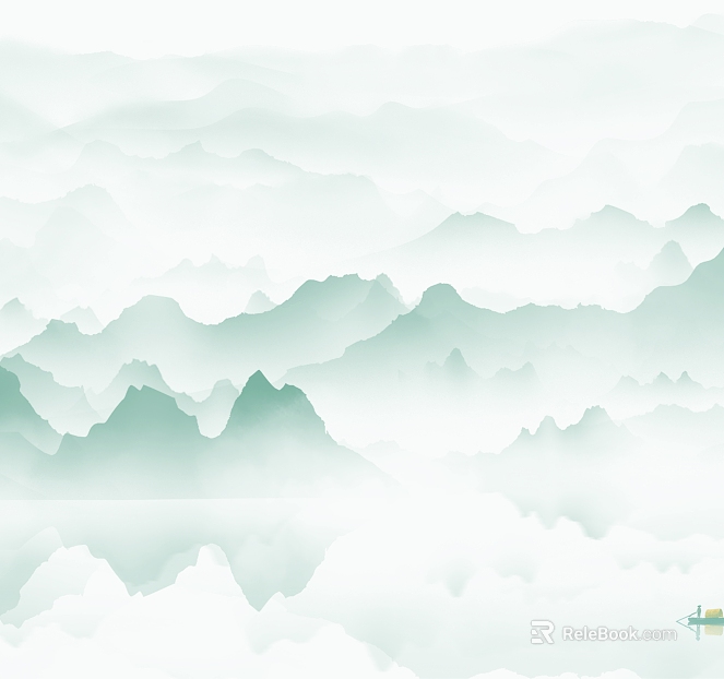 Landscape painting texture
