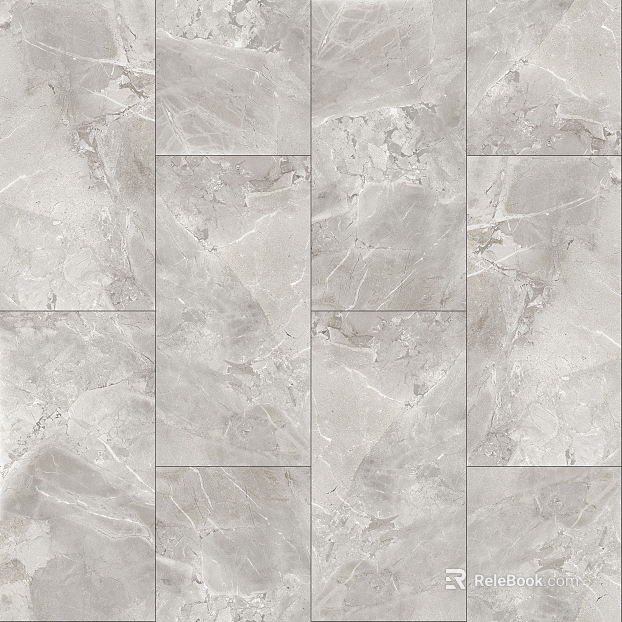 Mesh pattern marble warm gray full-body brick texture