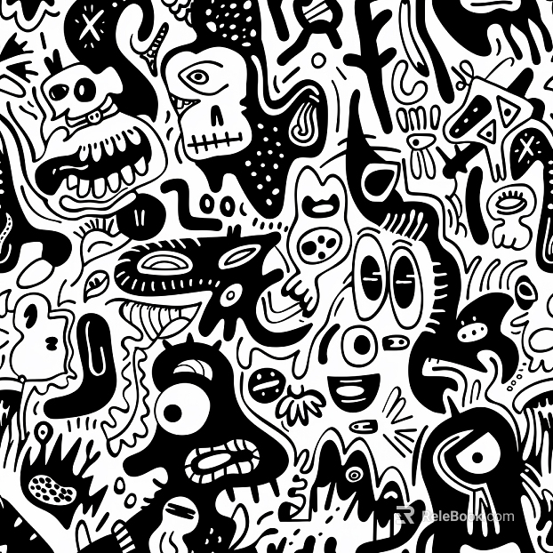 Patterned wall fabric, patterned wallpaper, cartoon wallpaper, cartoon wall fabric, wall fabric, wallpaper, wallcovering texture