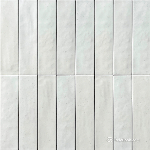 Small White Plaid Brick Tile Small Tile Vertical Strip Small Brick Art Brick Kitchen Toilet Small Brick texture