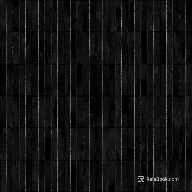Black strip mosaic kitchen and bathroom wall tiles texture
