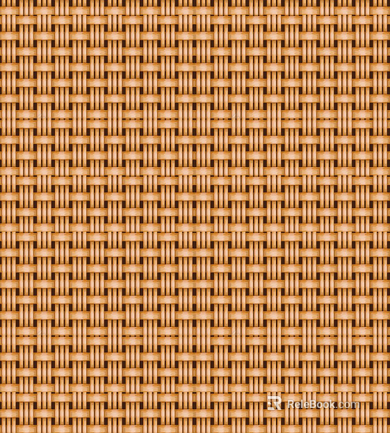Bamboo Woven Bamboo Rattan Plaid Woven Rattan texture