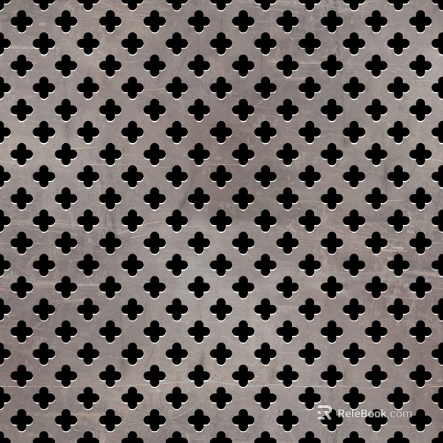 Perforated plate texture
