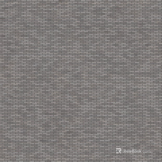 Dark gray brick wall, building exterior wall texture