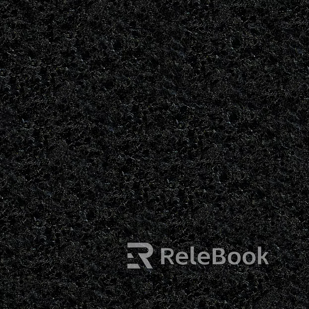 Stone Fuding Black Fired Quartz Brick texture
