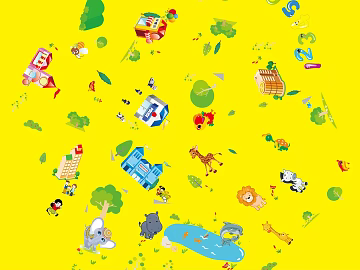 Children's Wallpaper 3d model