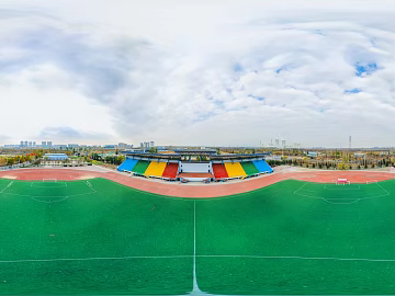 HDR City Sports Fitness Square Panorama texture (ID:ffach022003)