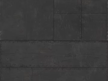 Dark gray distressed metal panel, industrial-style wall texture (ID:ffaeh819239)