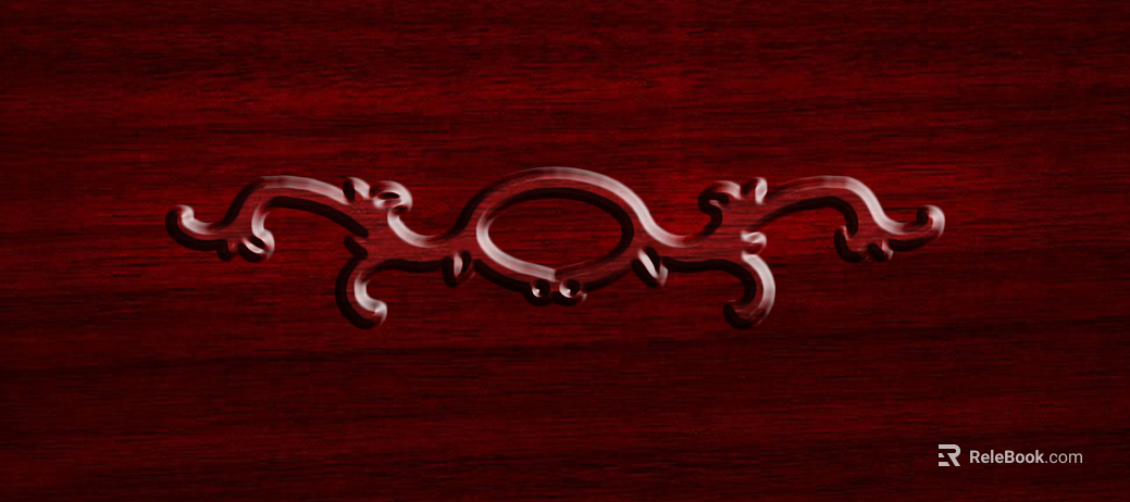 Wood Carved Color Carving Board texture