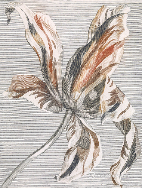 Plant painting texture