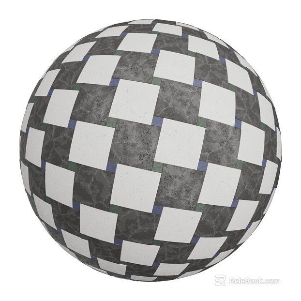 Tile Mosaic PBR texture