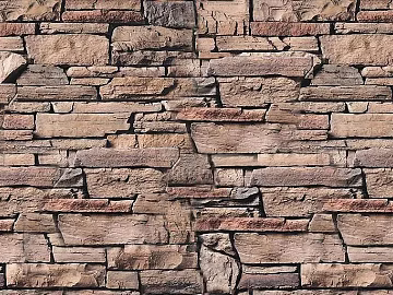 Gray-brown cultural stone exterior wall cladding texture (ID:ffaeh663696)