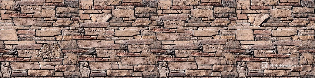 Gray-brown cultural stone exterior wall cladding texture