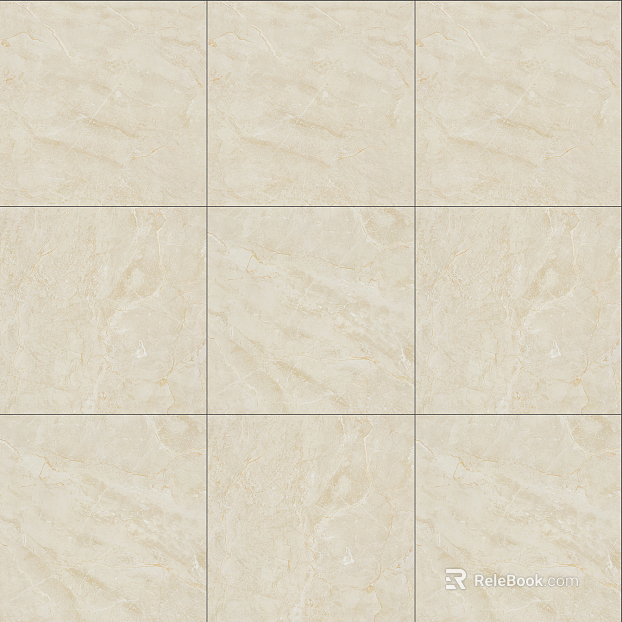 Running water pattern marble beige stitching tile texture