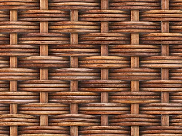 Rattan and willow weaving, woven products texture (ID:ffaeh176974)