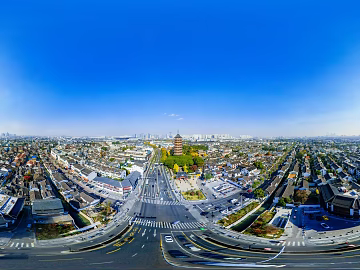 Urban Aerial View Daytime HDR Map texture (ID:ffach265506)