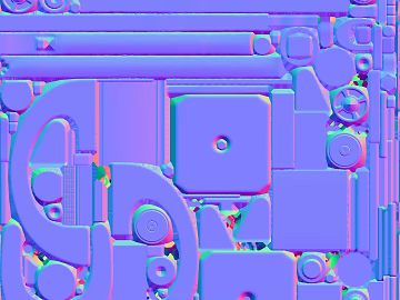 Cyberwind purple blue mechanical texture background wall (ID:ffaeh522266)