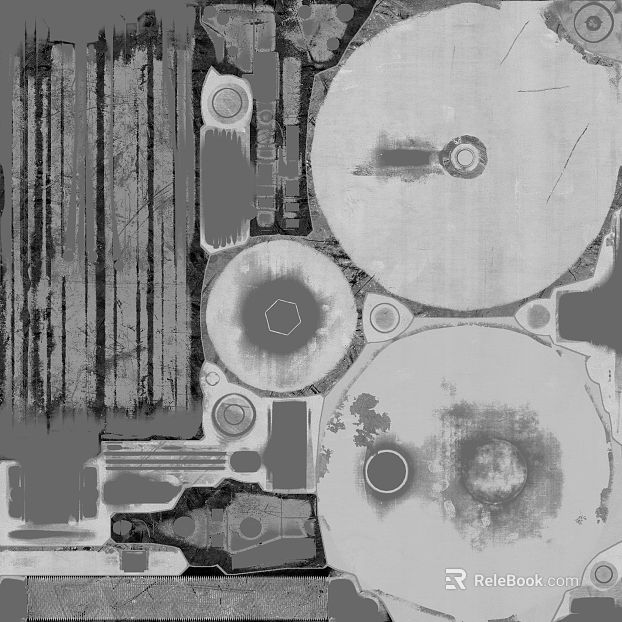 Industrial wind silver gray old metal plate texture