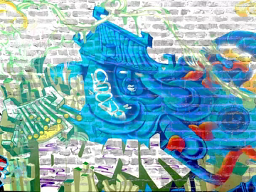 Wall painting texture (ID:ffaeg31571)
