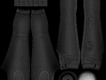 Dark gray denim apparel fabric texture (ID:ffaeh108032)