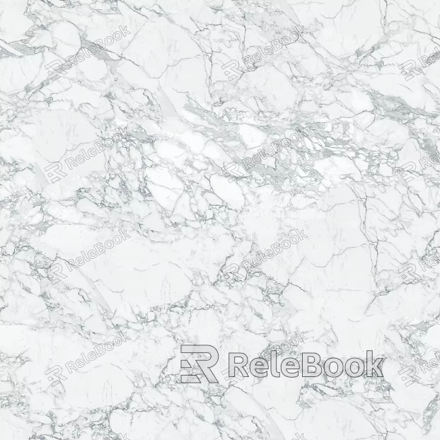 Mesh pattern marble big flower white aluminum-plastic board texture