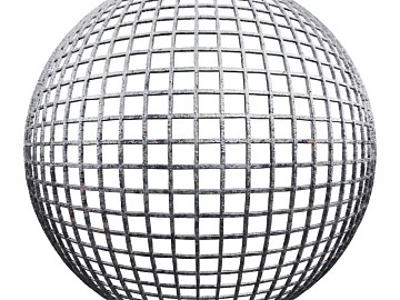 Metal mesh PBR texture (ID:ffach257351)