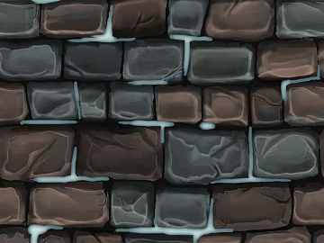 Dark gray brown stone exterior wall tiles texture (ID:ffaeh688266)