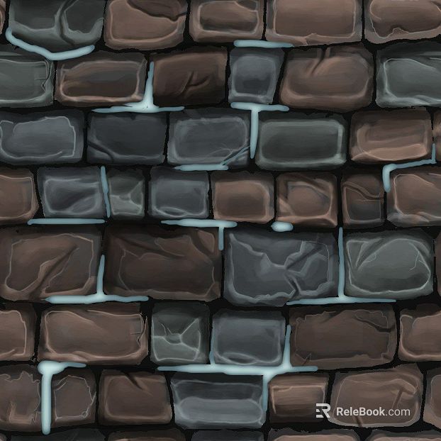 Dark gray brown stone exterior wall tiles texture