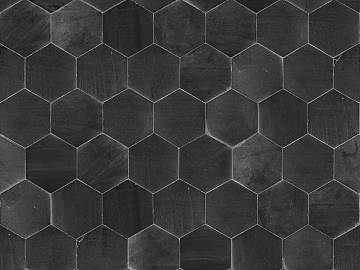 Hexagonal Brick Black Hexagonal Brick Seamless texture (ID:ffajg13058)