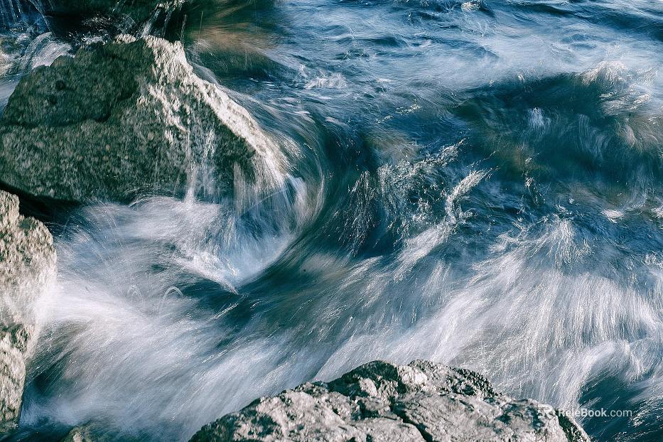 Water pattern texture