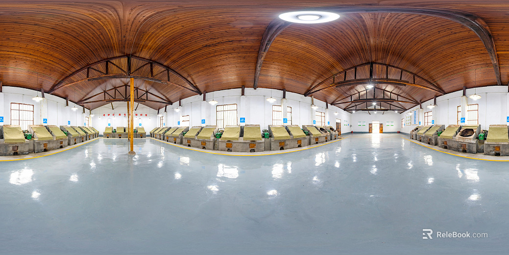 HDR Indoor Hall Scene texture