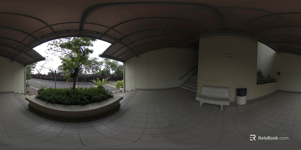 Home Staircase HDR texture