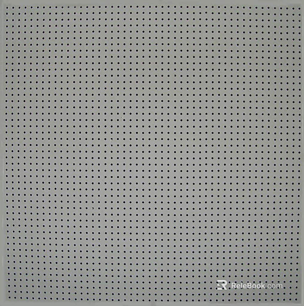 Perforated plate texture