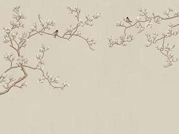 animal and plant pattern 3d model