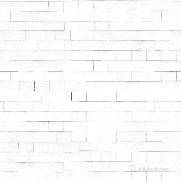 Brick wall white exterior wall tiles seamless texture