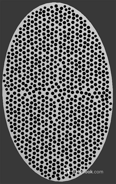 Perforated plate texture