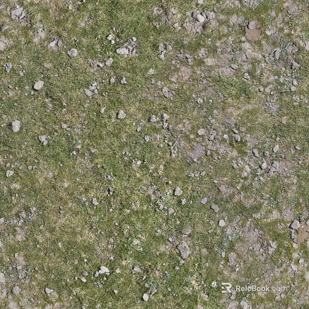 Turf ground texture