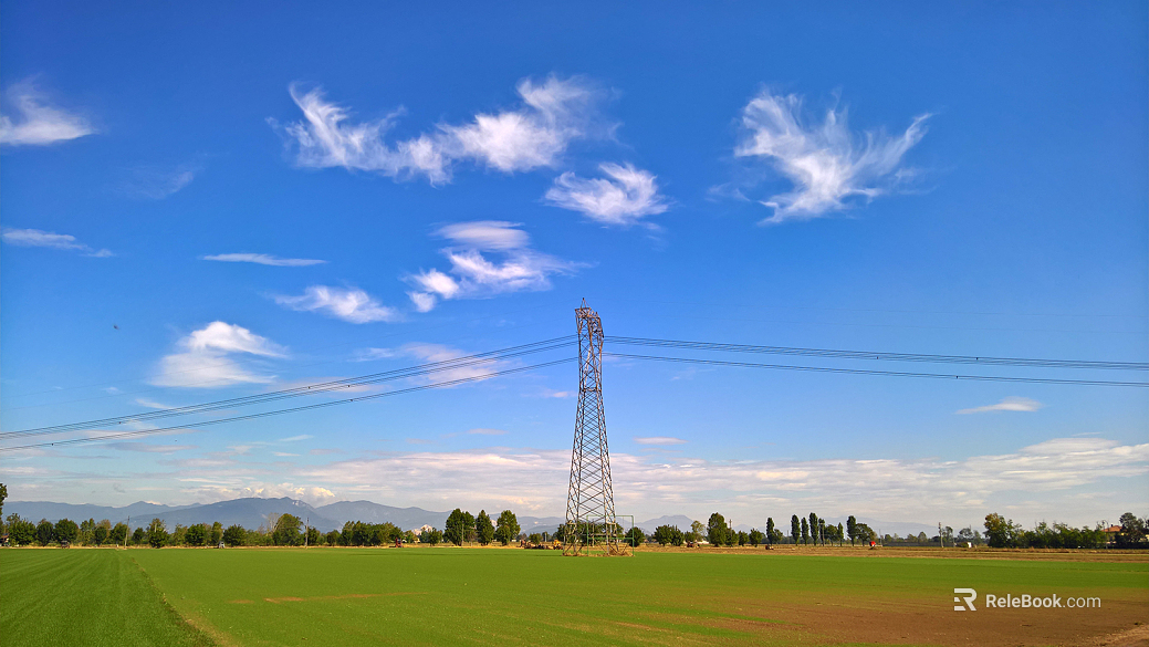 Rural landscape landscape texture