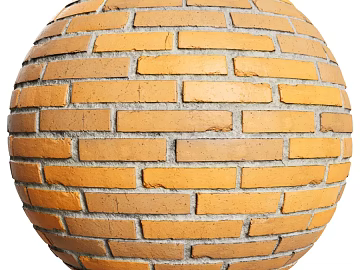 Brick wall PBR texture (ID:ffach584481)