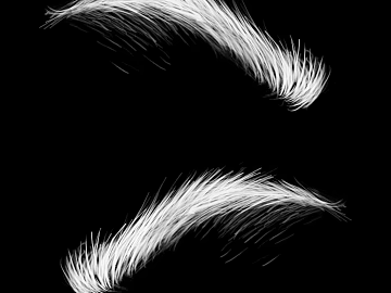 White hair texture (ID:ffaeh583789)