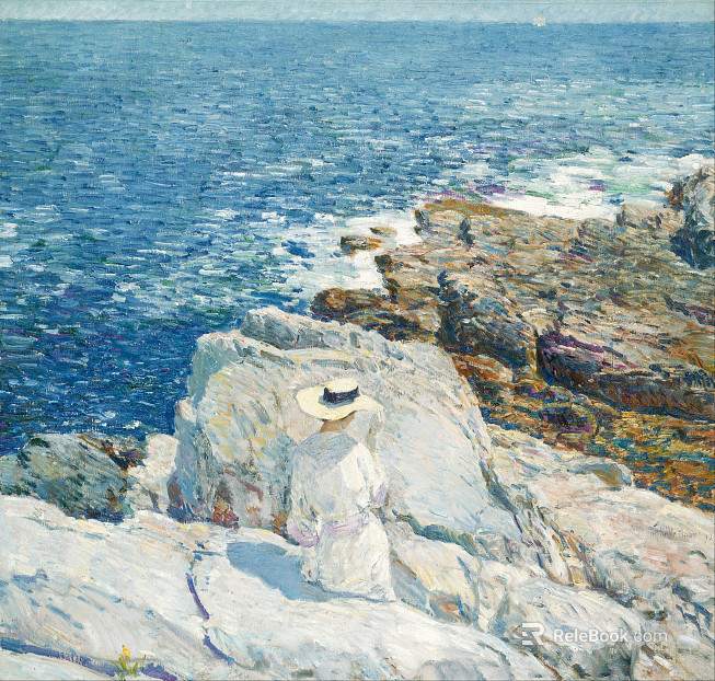 landscape painting texture