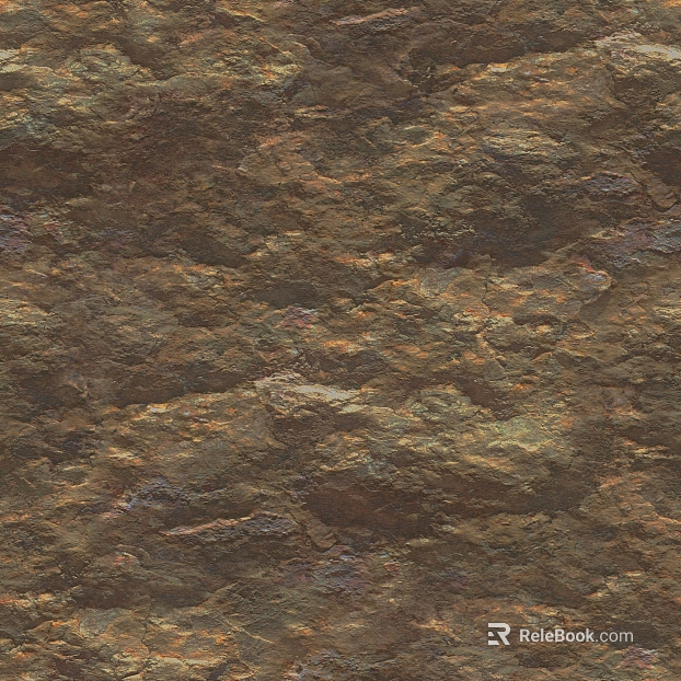 Yellow-brown rock outdoor wall stone texture